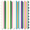 The British Stripe Co. Elizabeth, Notting Hill No.1 - Made to Measure Curtains